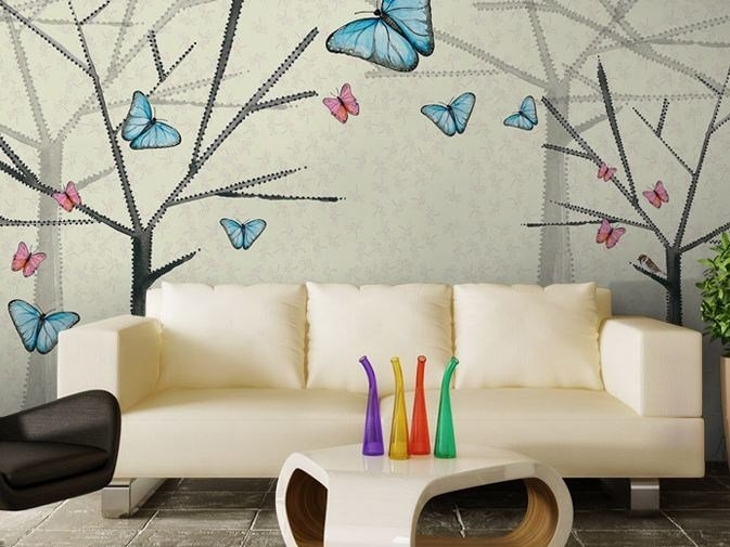 Tapet colectia GlamDecor - model BUTTERFLY BY SILVIA BETANCOURT