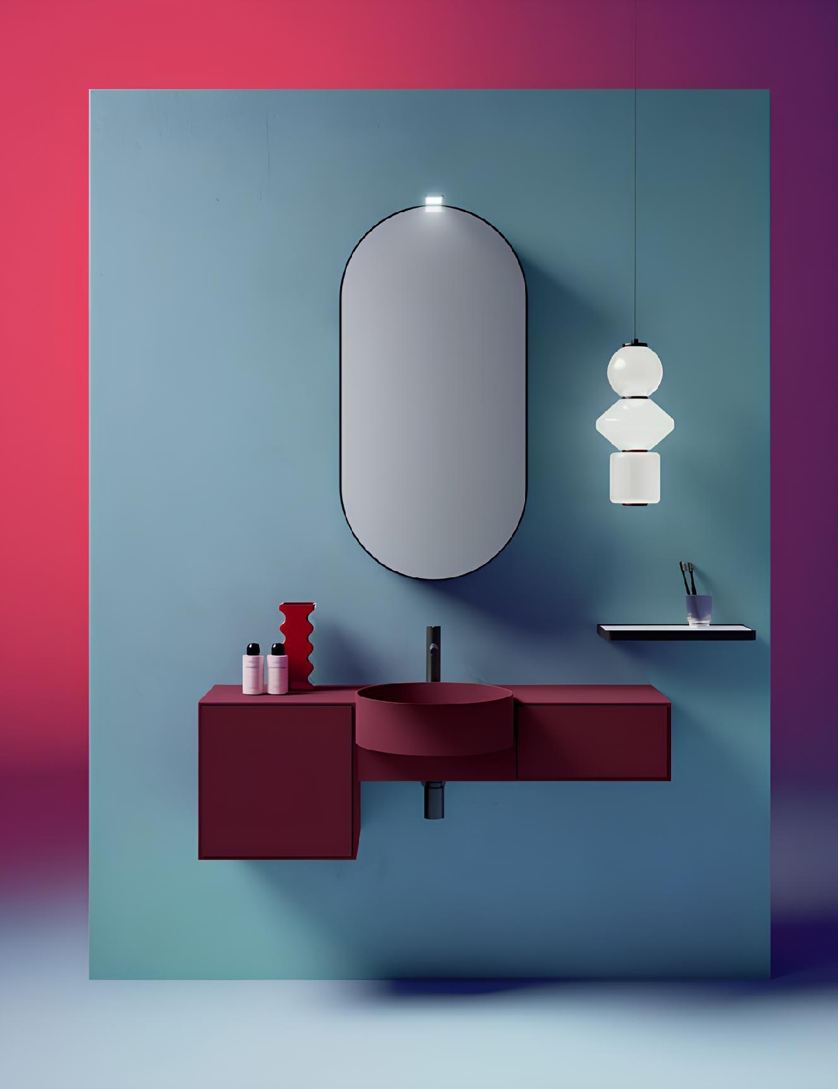 Mobilier baie Moove 01 by Ardeco