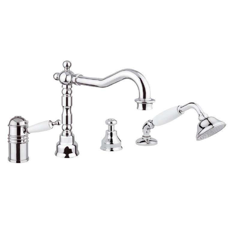 Baterie cu 4 gauri pe marginea cazii Canterbury RB6358 by Gaia Mobili