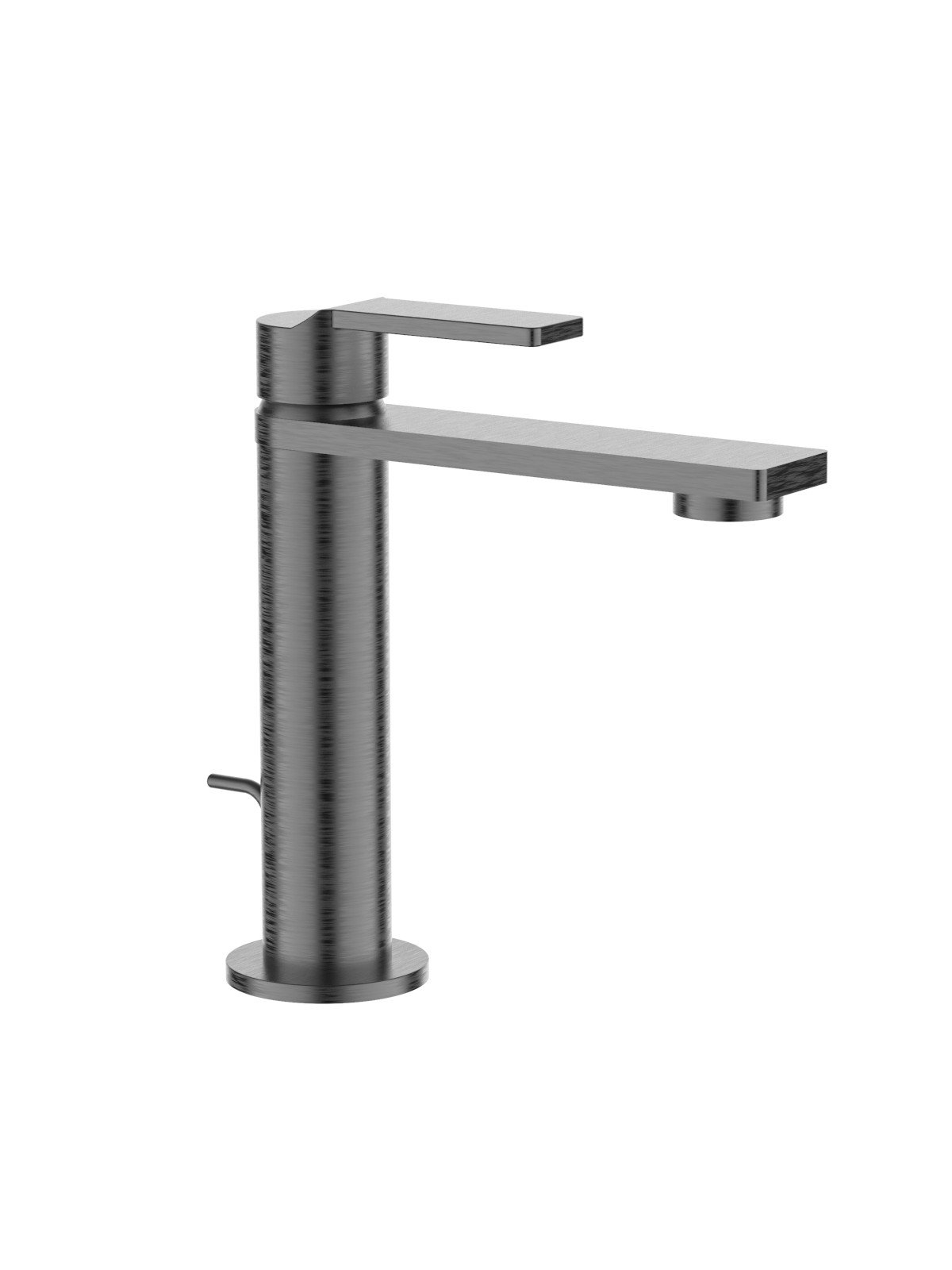 Baterie lavoar finisaj cromat negru periat Enea by F.lli Frattini