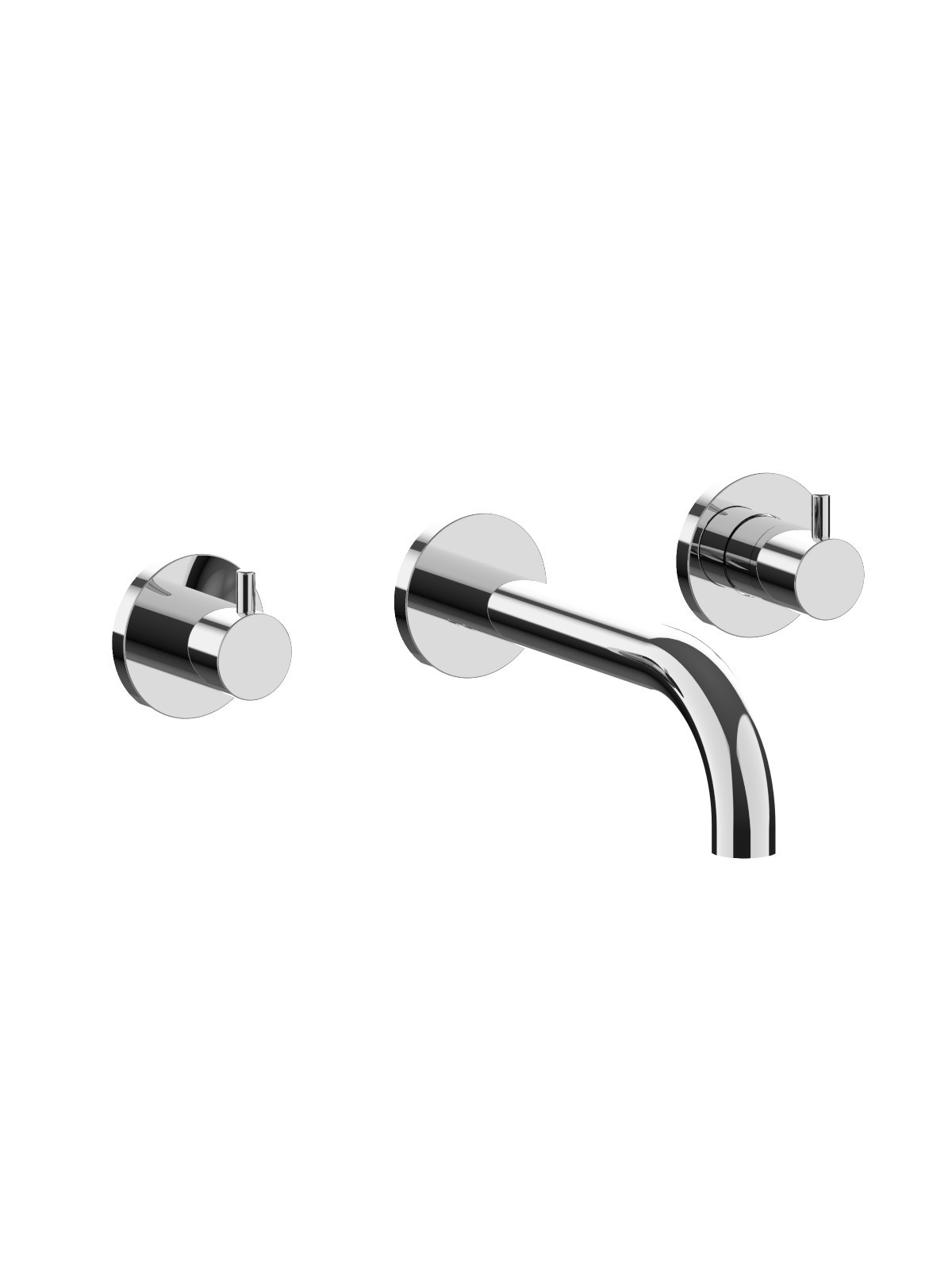 Baterie lavoar incastrata finisaj cromat Pepe XL by F.lli Frattini