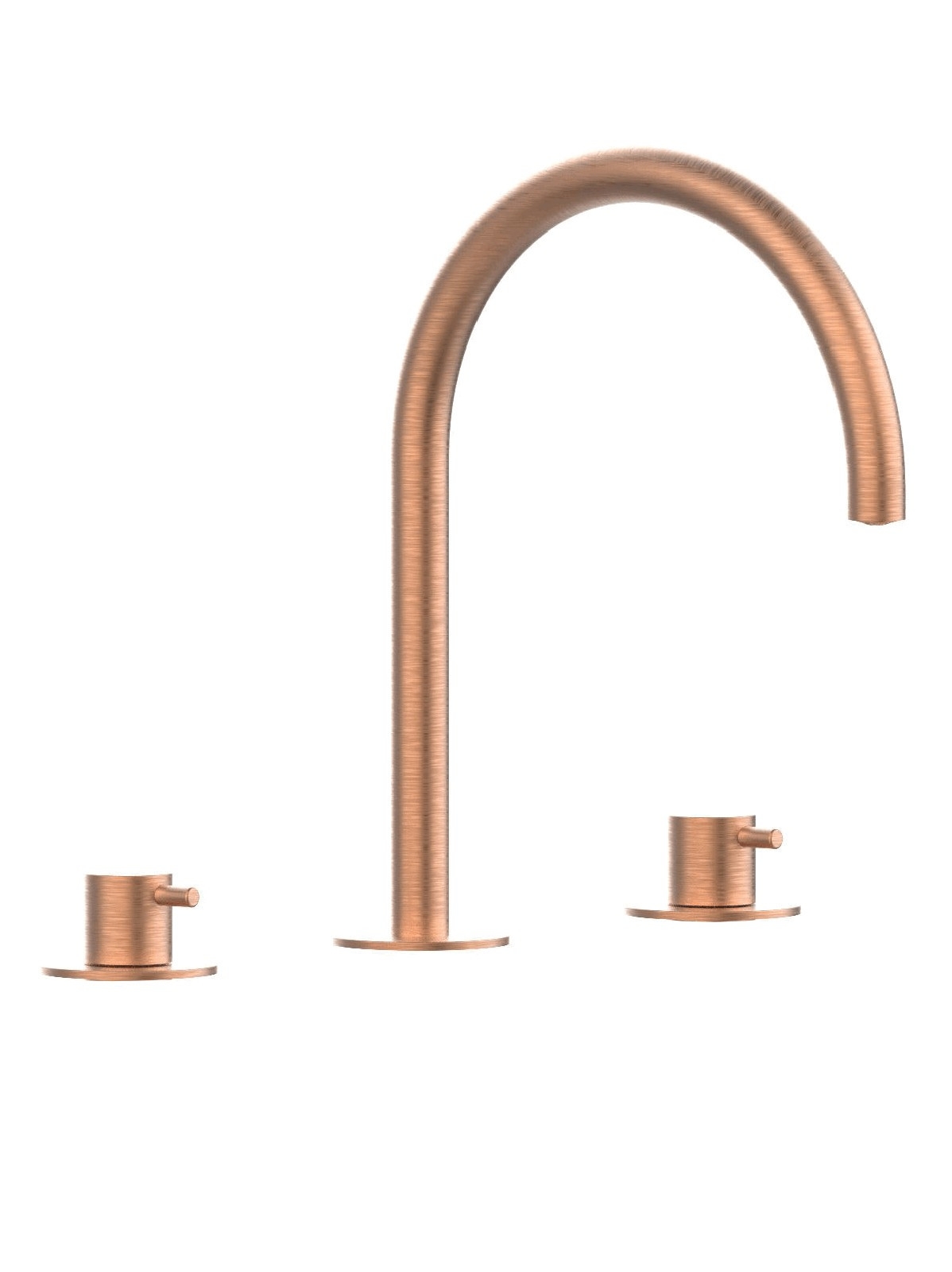 Baterie lavoar finisaj auriu roz periat Pepe XL by F.lli Frattini