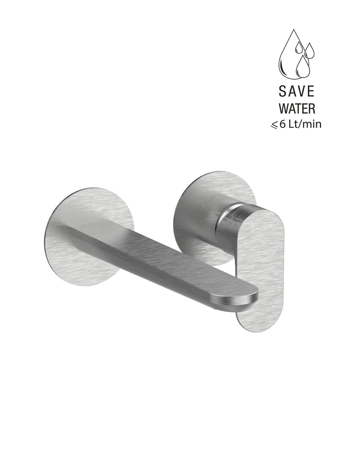 Baterie cada incastrata finisaj inox Lea by F.lli Frattini