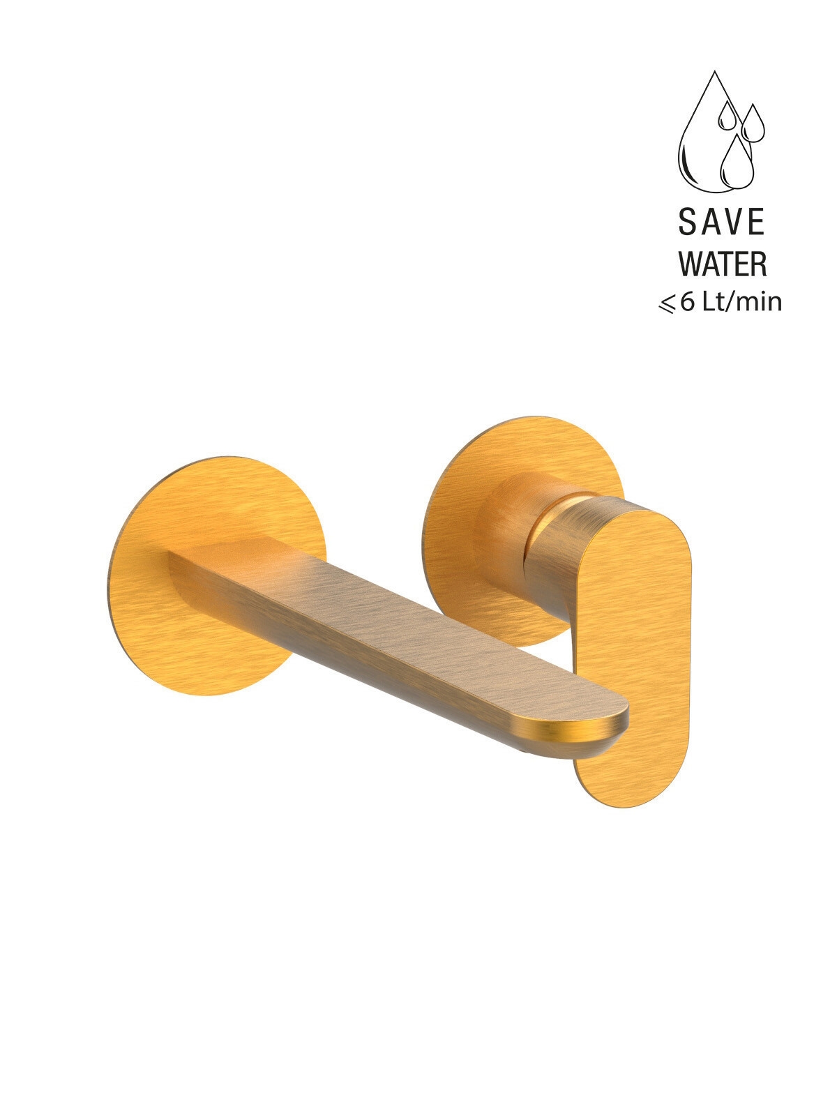 Baterie cada incastrata finisaj auriu periat Lea by F.lli Frattini