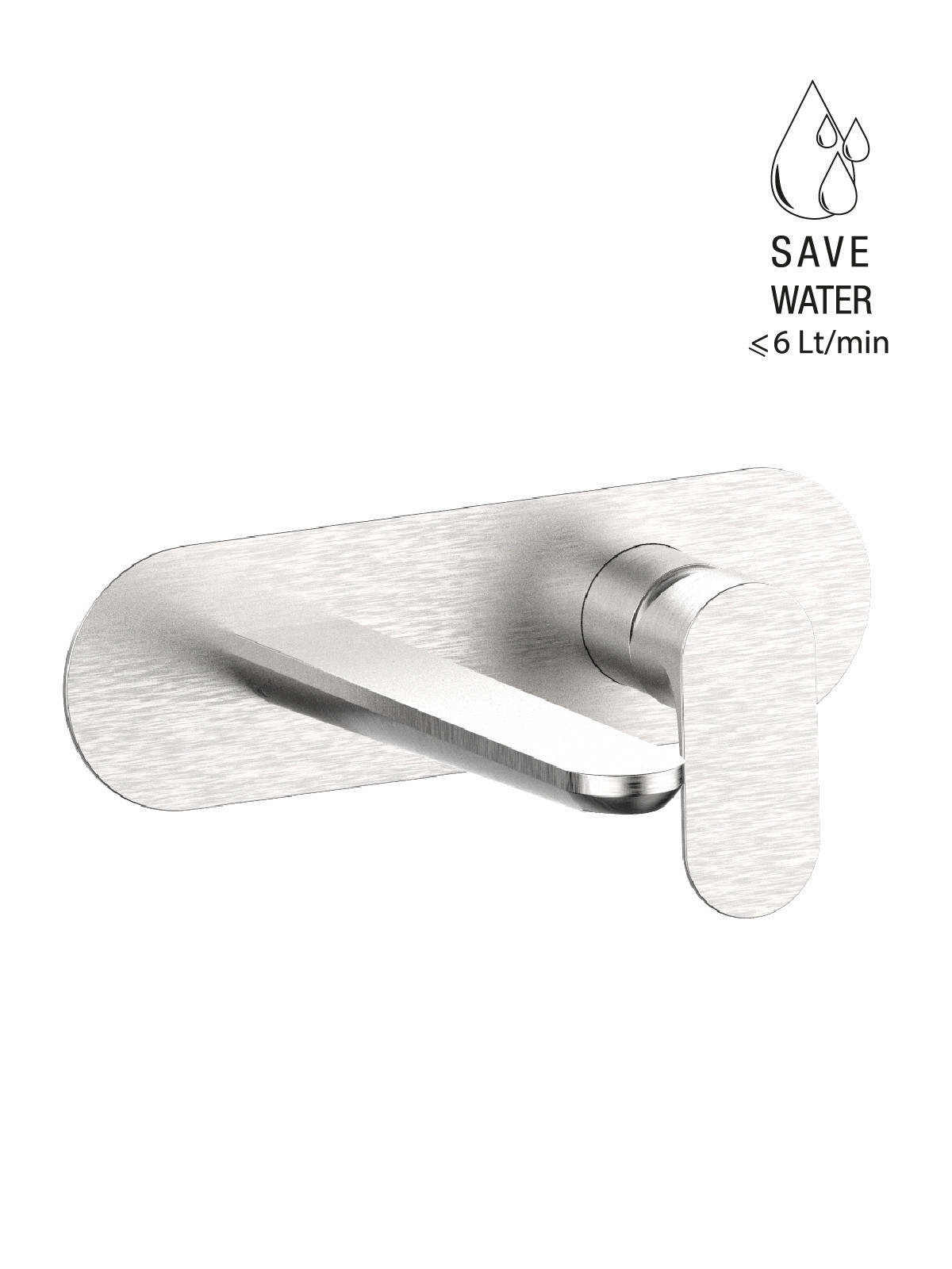 Baterie cada incastrata finisaj inox Lea by F.lli Frattini