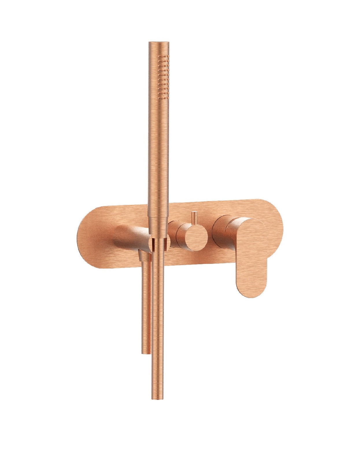 Baterie dus incastrata finisaj auriu roz periat Lea by F.lli Frattini