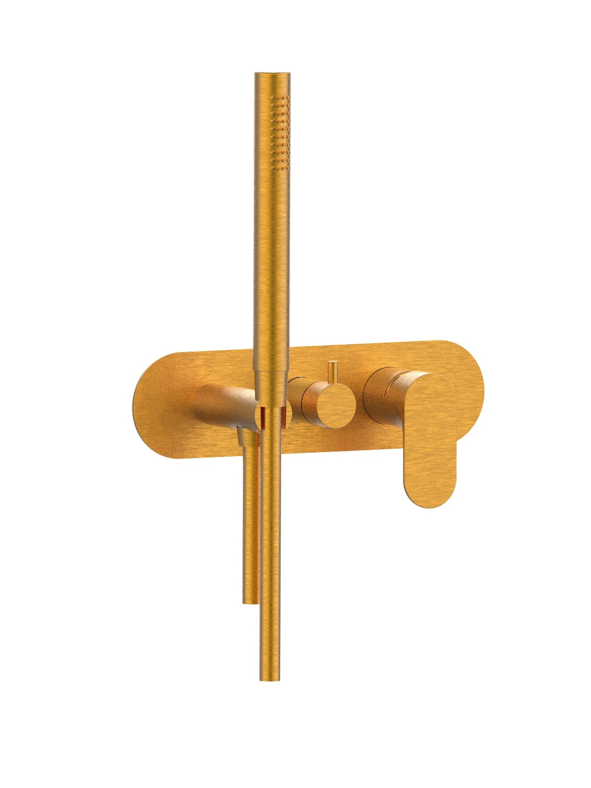 Baterie dus incastrata finisaj auriu periat Lea by F.lli Frattini