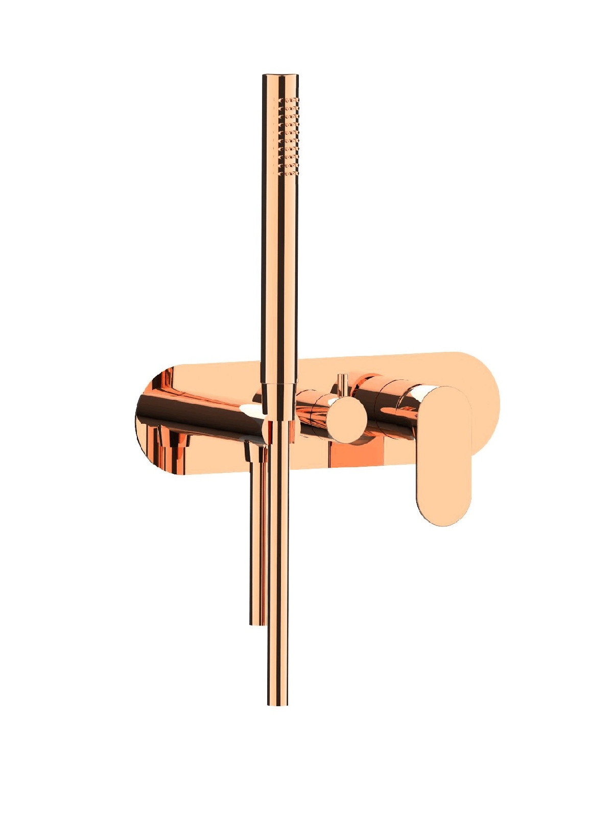 Baterie dus incastrata finisaj auriu roz Lea by F.lli Frattini