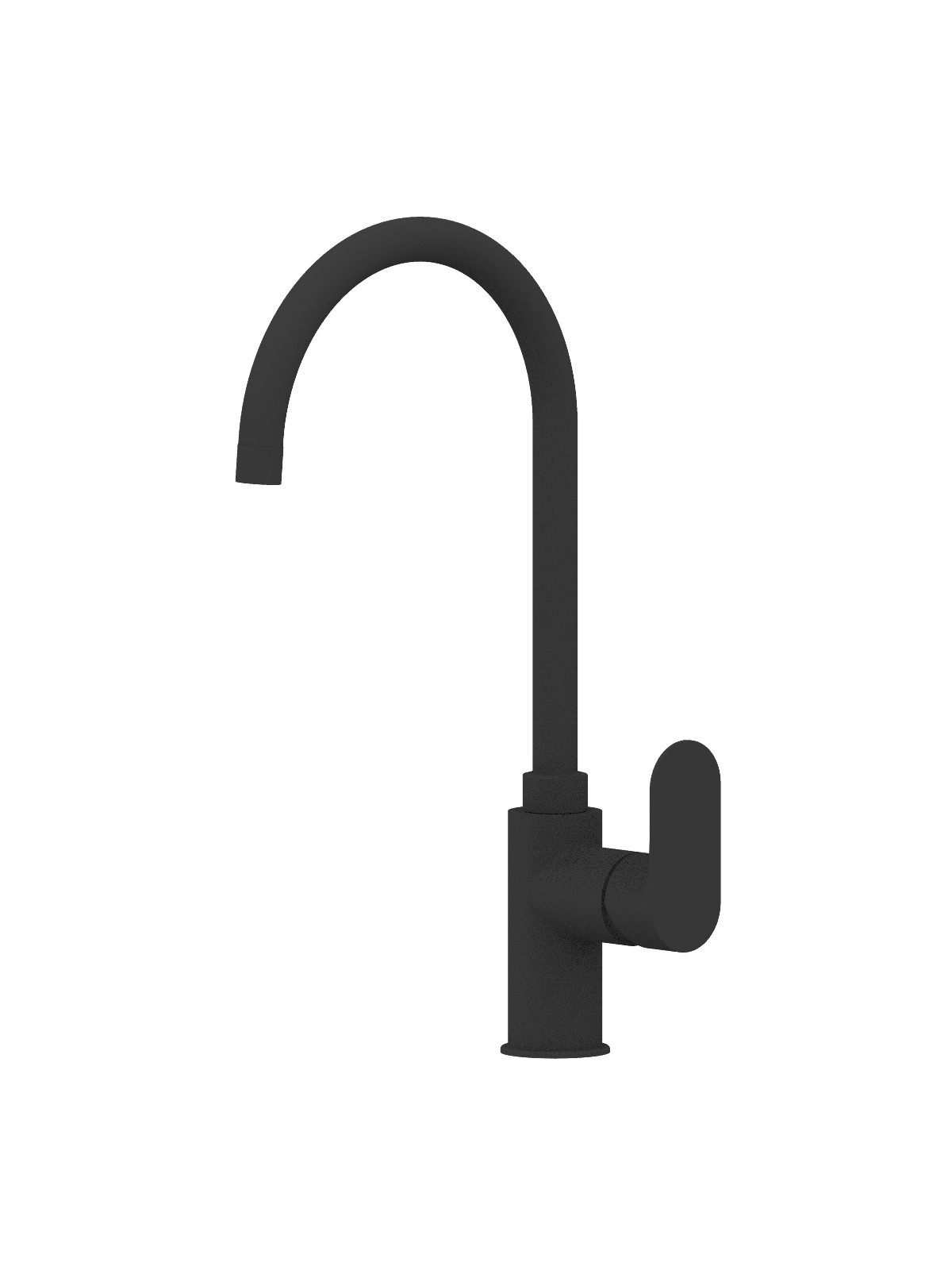 Baterie bucatarie finisaj negru mat Lea by F.lli Frattini