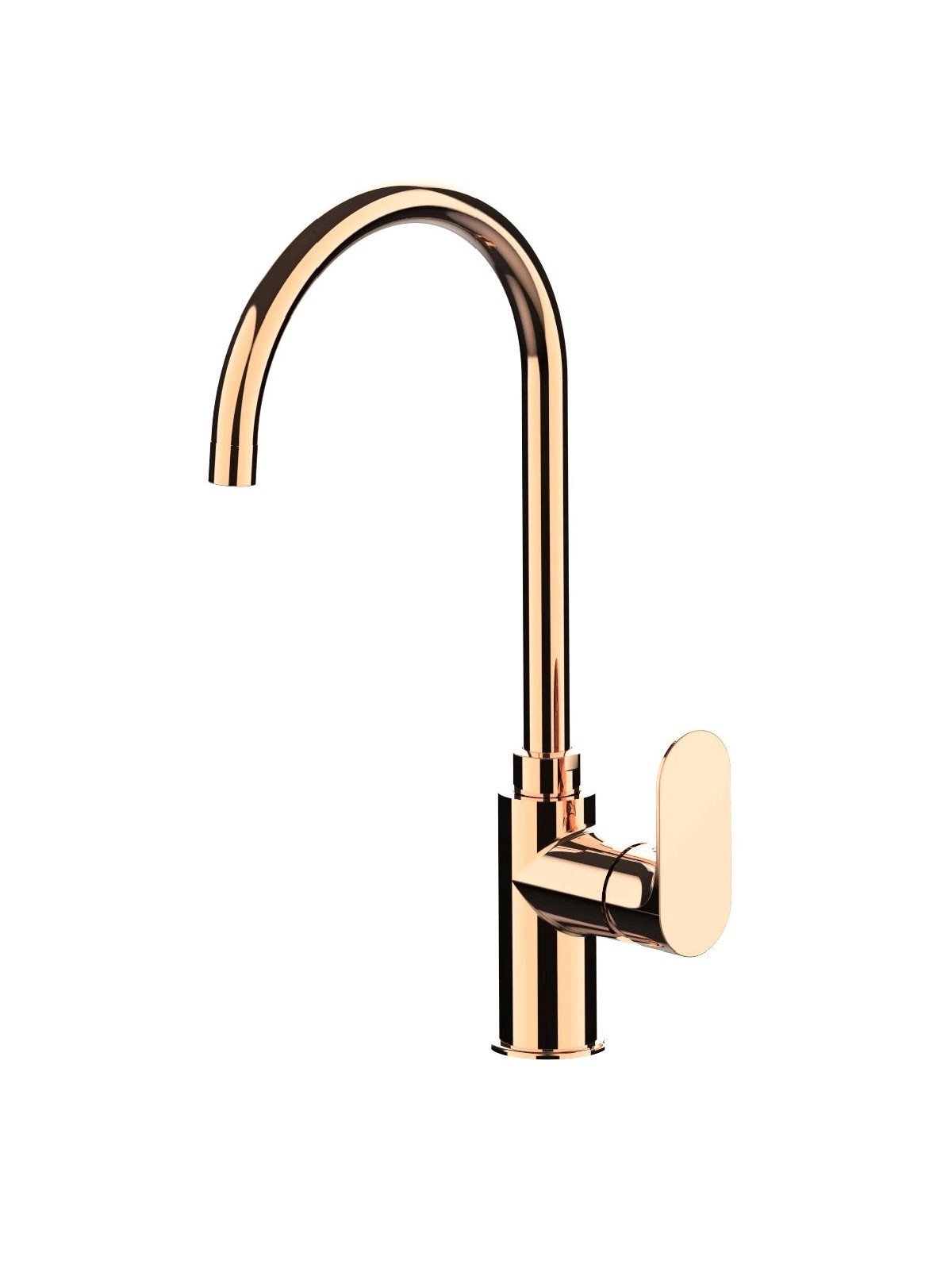 Baterie bucatarie finisaj auriu roz Lea by F.lli Frattini