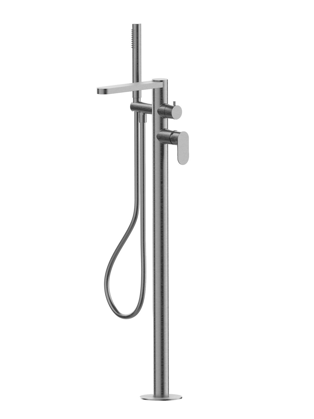 Baterie cada stativa finisaj cromat negru periat Lea by F.lli Frattini