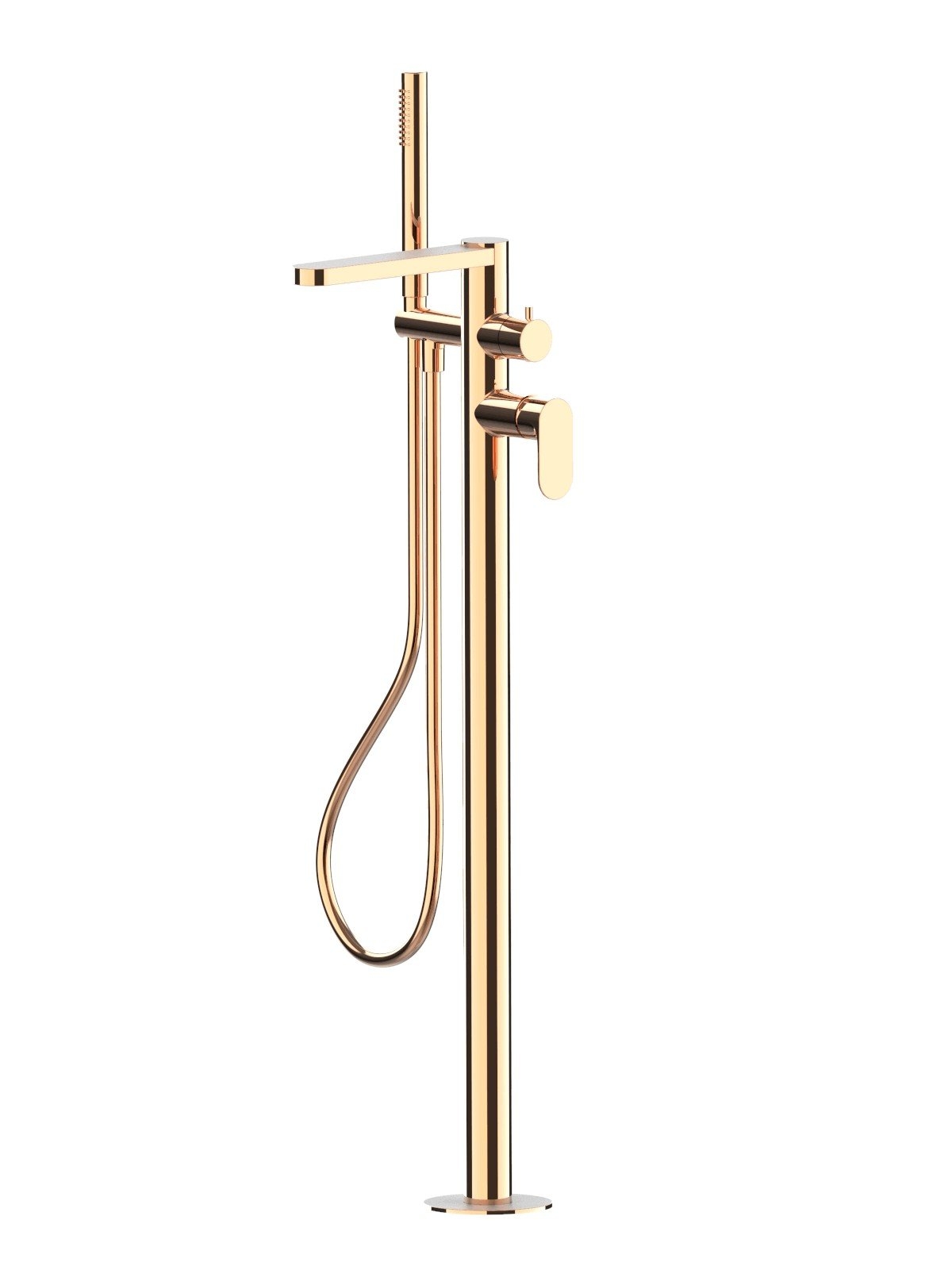 Baterie cada stativa finisaj auriu roz Lea by F.lli Frattini