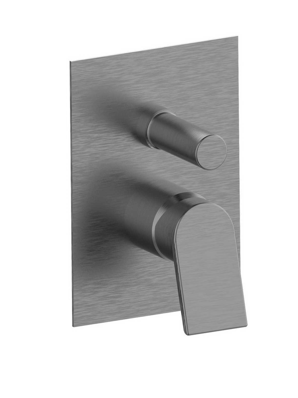 Baterie dus incastrata finisaj cromat negru periat Gintonic by F.lli Frattini