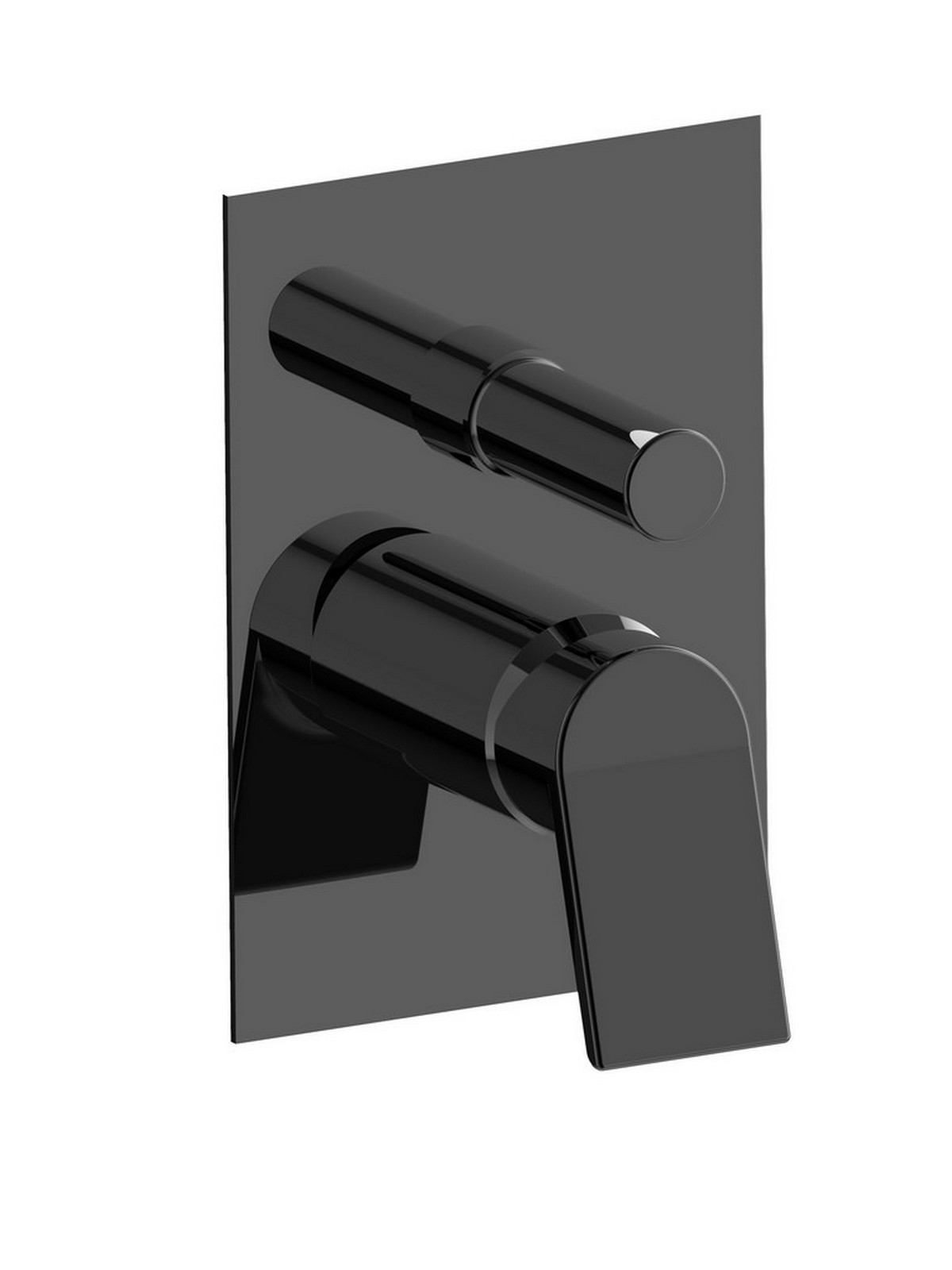 Baterie dus incastrata finisaj cromat negru Gintonic by F.lli Frattini