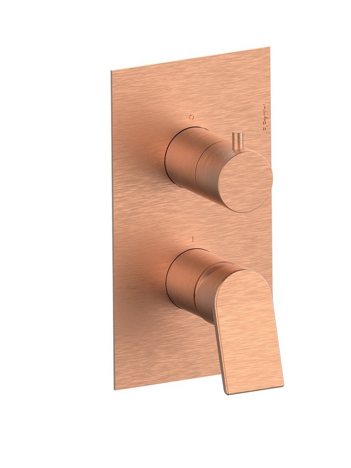 Baterie dus incastrata finisaj auriu roz periat Gintonic by F.lli Frattini