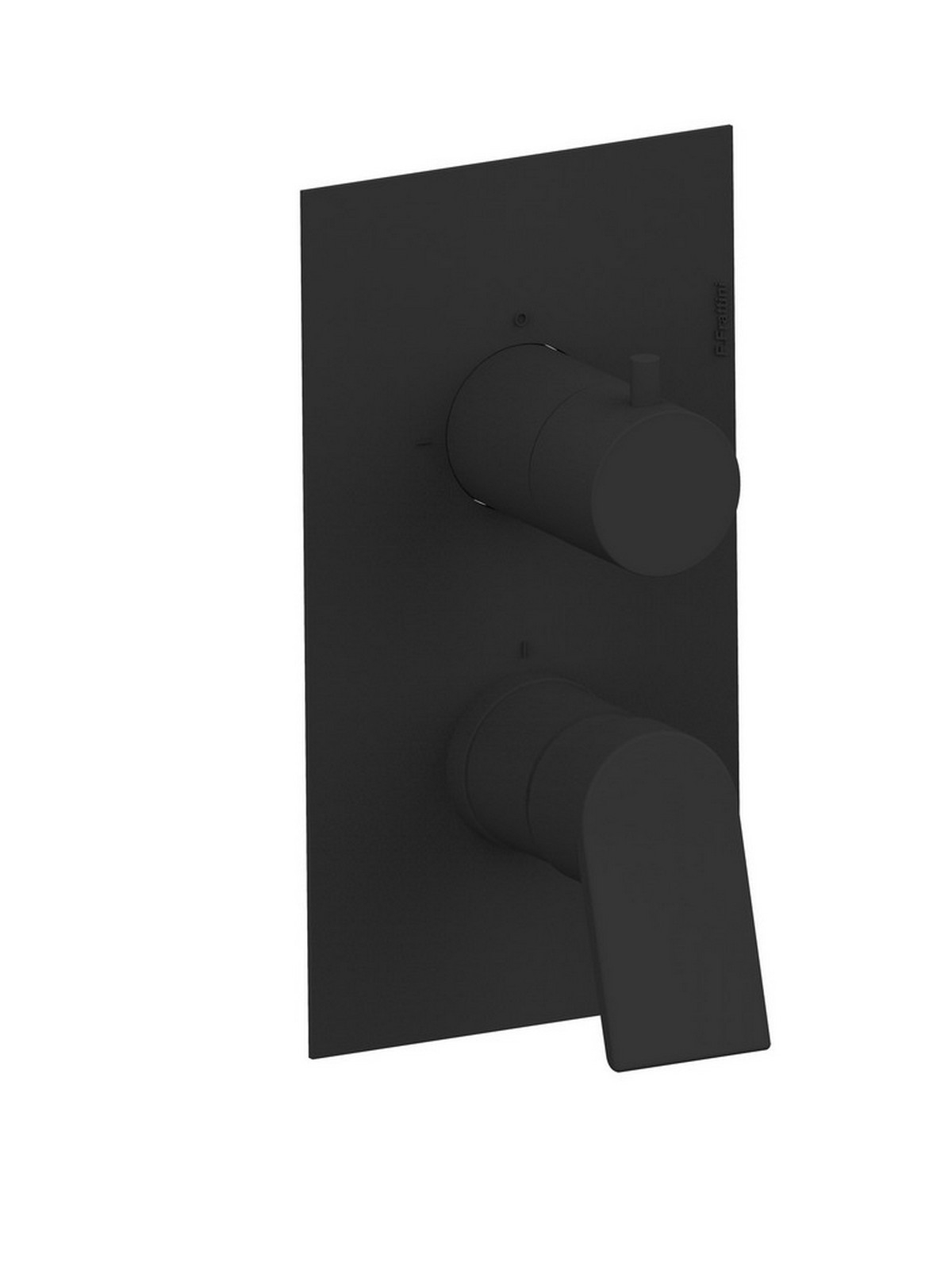 Baterie dus incastrata finisaj negru mat Gintonic by F.lli Frattini