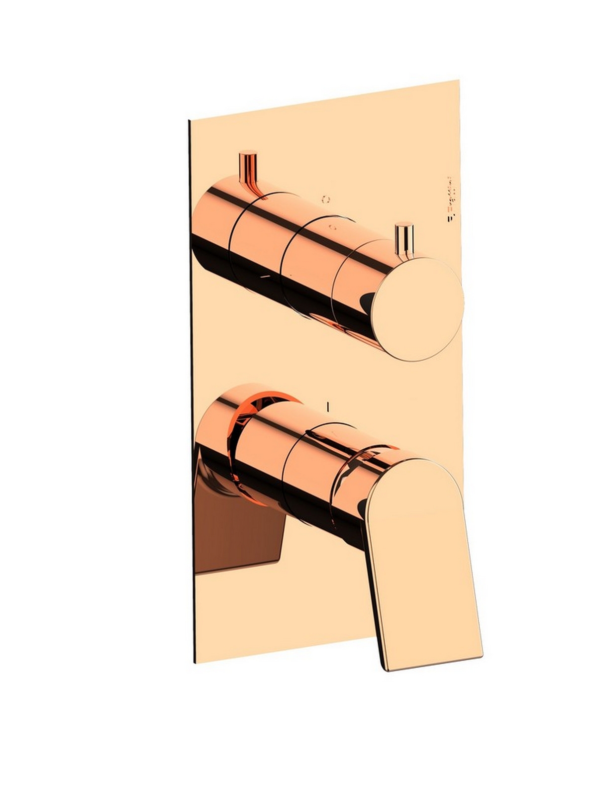 Baterie dus incastrata finisaj auriu roz Gintonic by F.lli Frattini