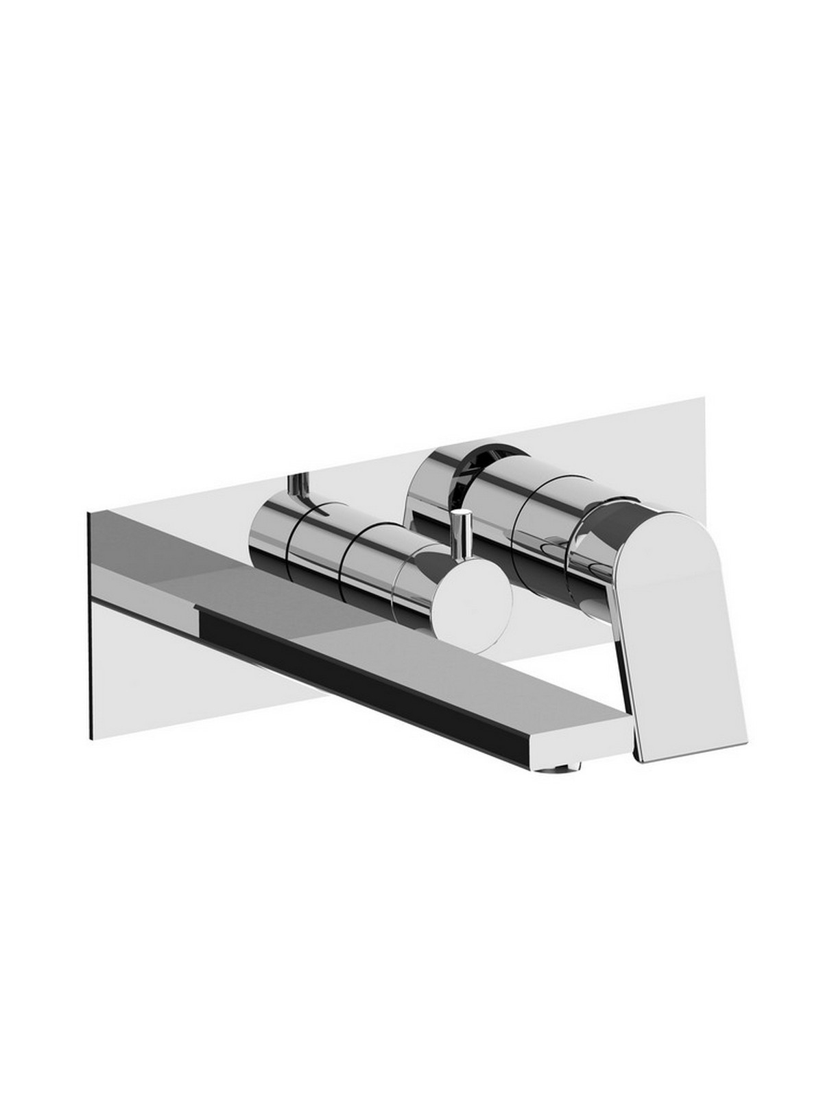 Baterie cada incastrata finisaj cromat Gintonic by F.lli Frattini