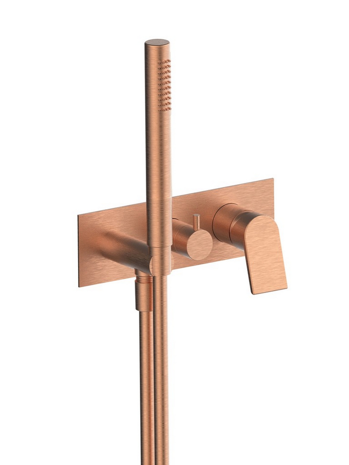 Baterie dus incastrata finisaj auriu roz periat Gintonic by F.lli Frattini