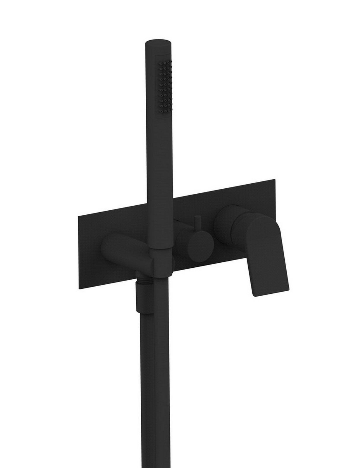 Baterie dus incastrata finisaj negru mat Gintonic by F.lli Frattini