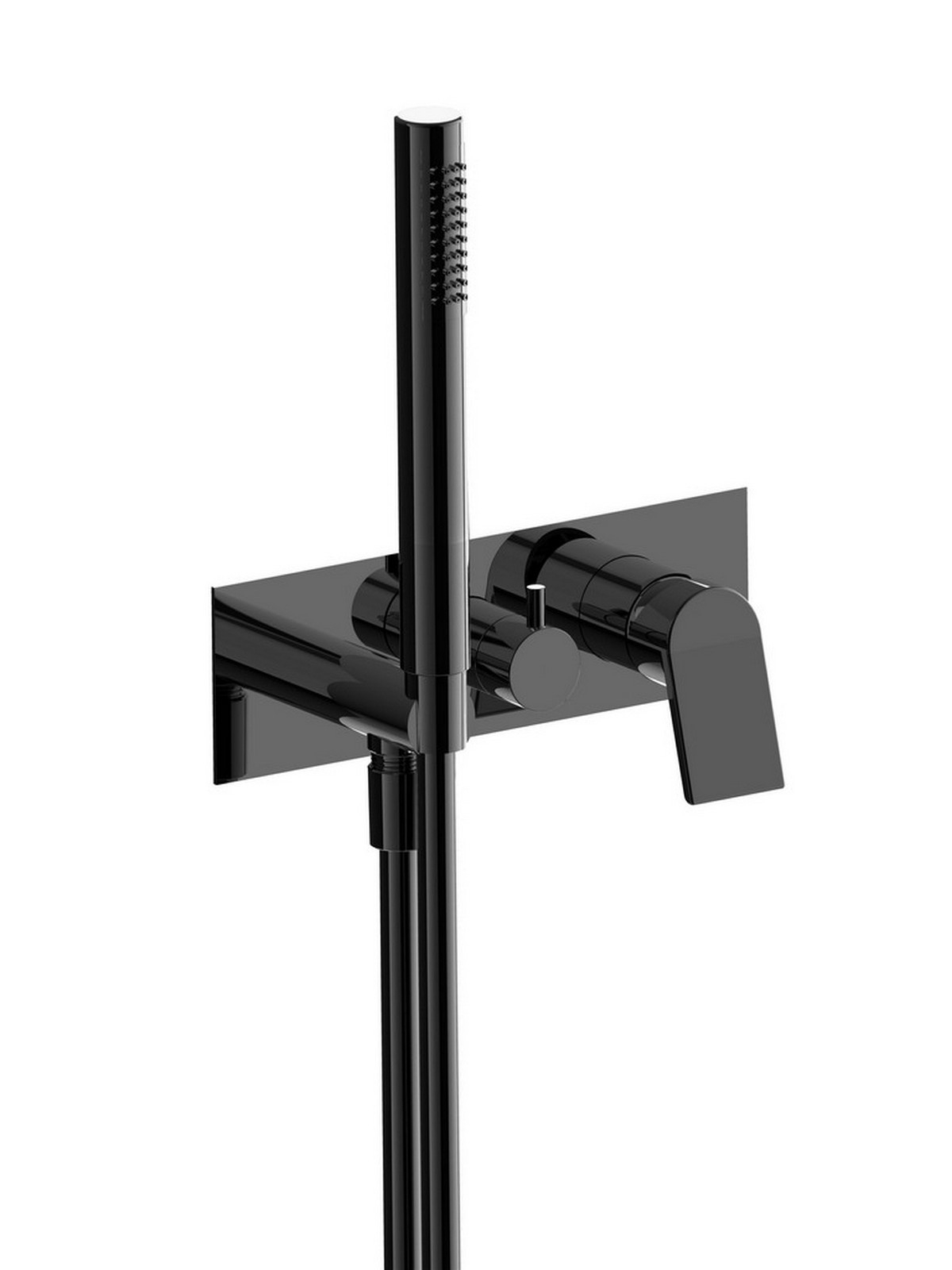 Baterie dus incastrata finisaj cromat negru Gintonic by F.lli Frattini