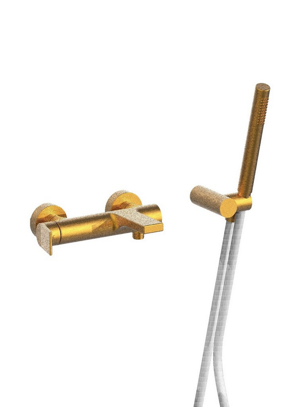 Baterie cada finisaj auriu periat by F.lli Frattini