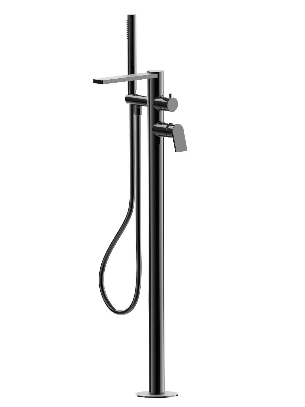 Baterie cada stativa finisaj cromat negru Gintonic by F.lli Frattini