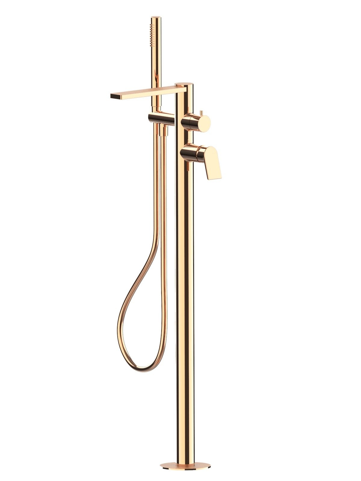 Baterie cada stativa finisaj auriu roz Gintonic by F.lli Frattini