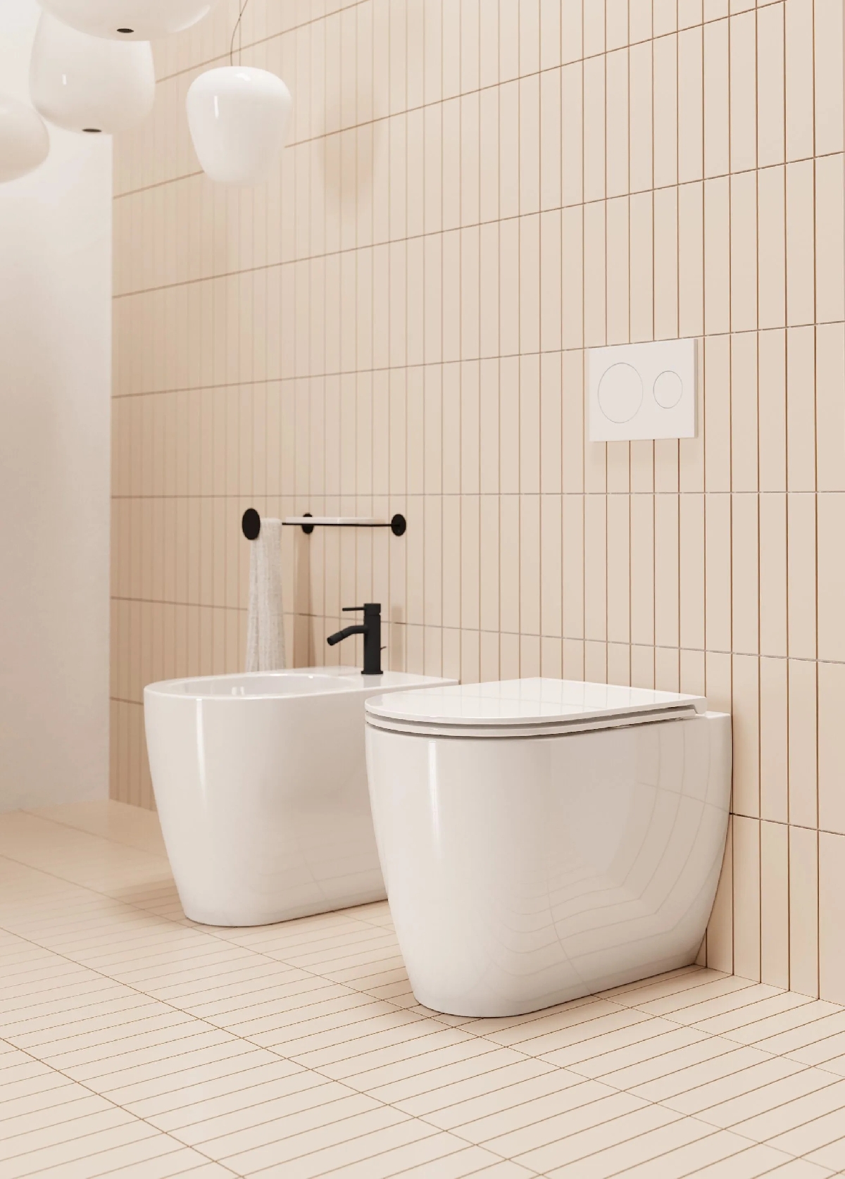 Vas WC suspendat GLAM by SCARABEO CERAMICHE