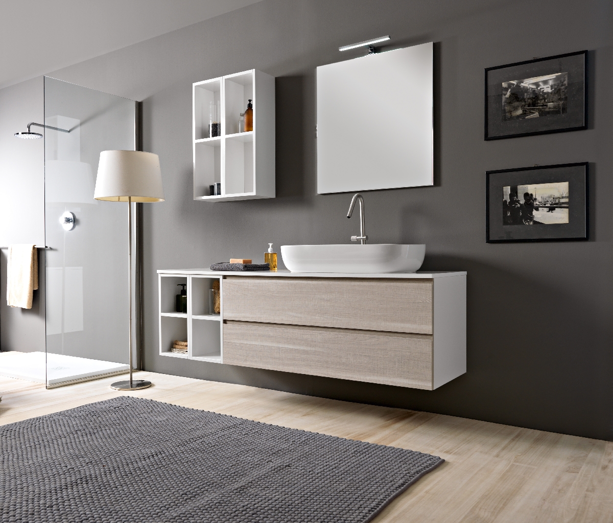 Mobilier baie Phorma by Scarabeo