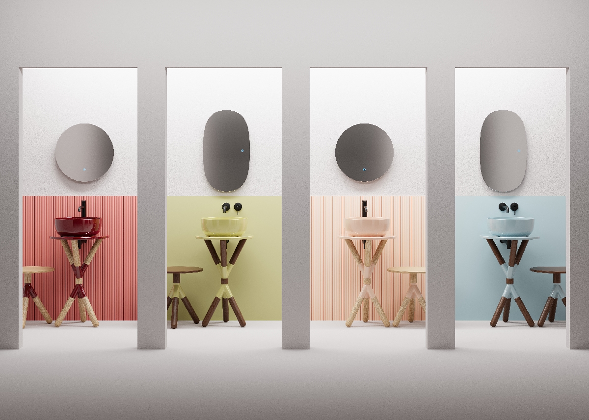 Mobilier baie Cross by Scarabeo